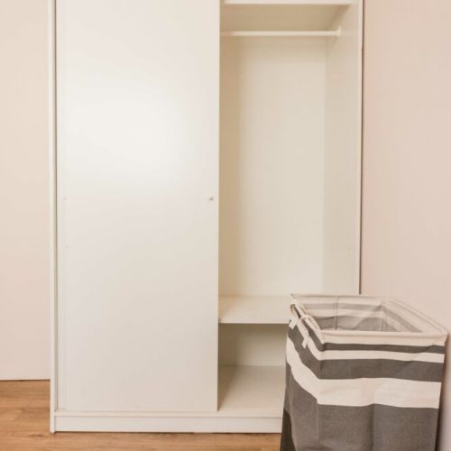 Third bedroom cabinet closet