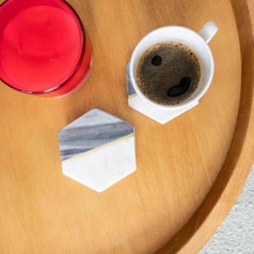 Cozy up with your favorite hot beverage and a candle. :)
