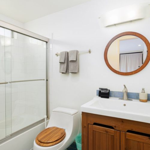 Master bathroom