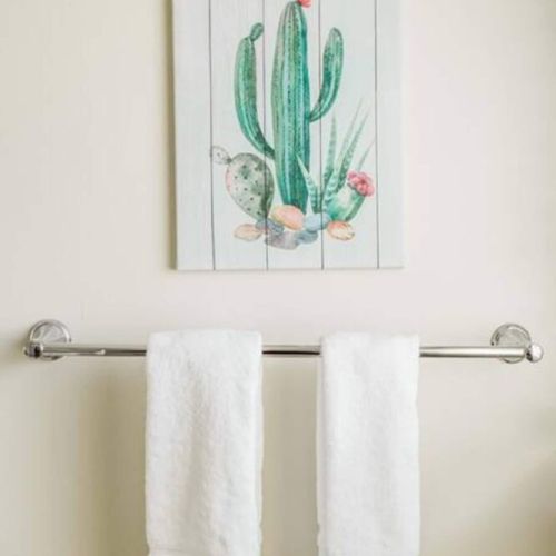 Fresh white towels!
