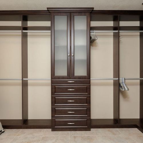 Master bedroom with plenty of storage