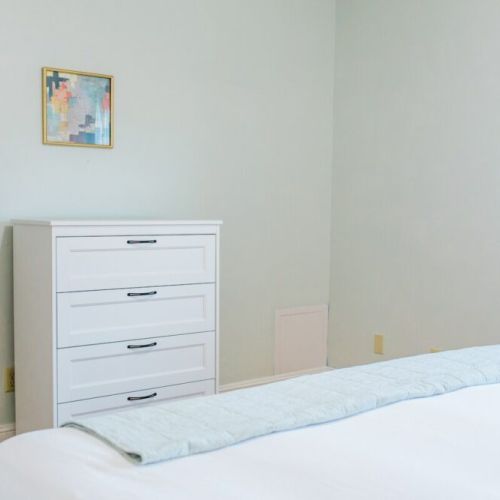 Dresser to use for your extended stay. :)