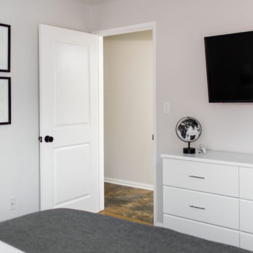 Stream  your favorite shows from bed in the 3rd bedroom!