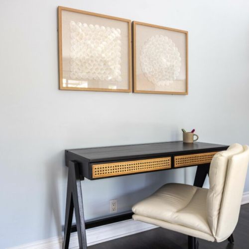 Desk area