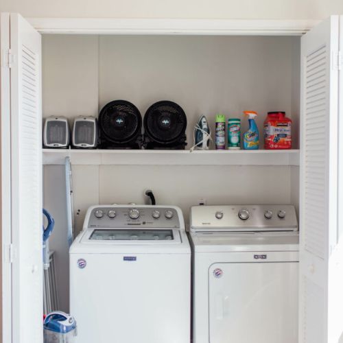 Washer + dryer