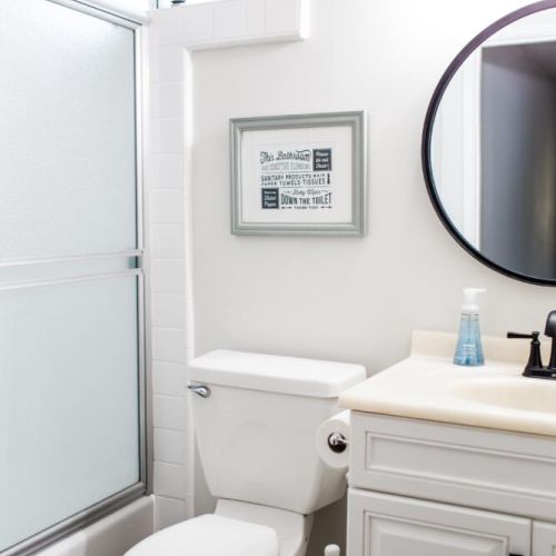 Shared bathroom