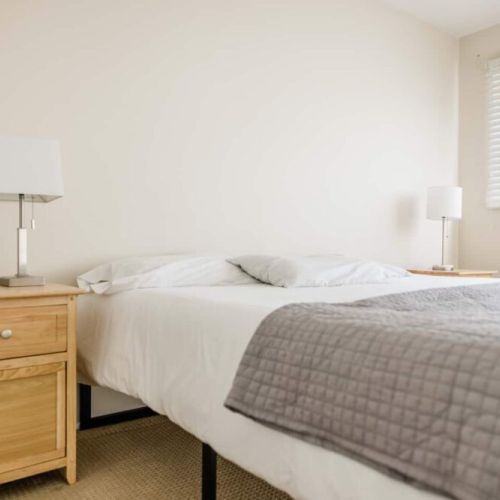 Nightstands and bedside lighting