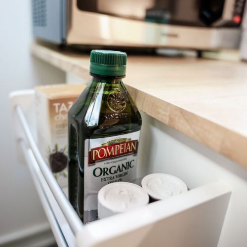 Stocked with kitchen basics