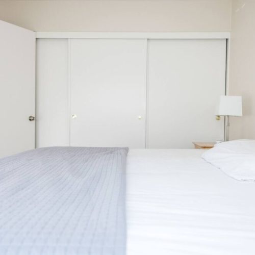First bedroom has full-sized closet