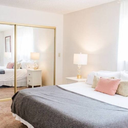 Master bedroom + large master closet