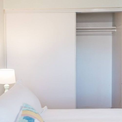 Second bedroom with closet