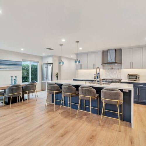 Kitchen + Dining area