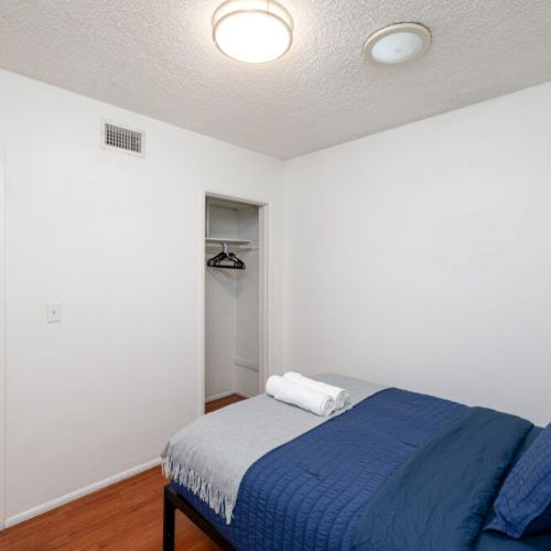 Fourth bedroom closet views