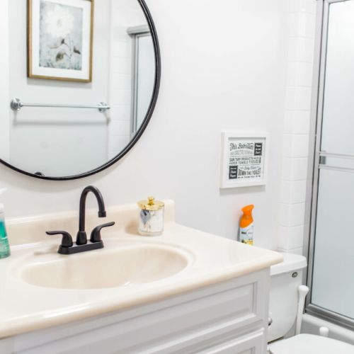 Shared bathroom
