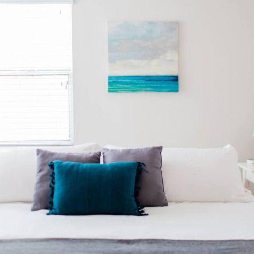 King bed + nightstand