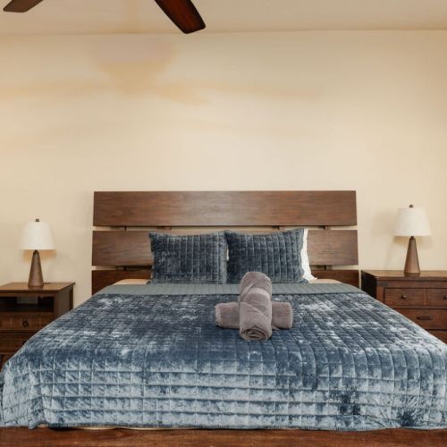 Master bedroom suite