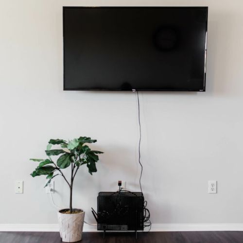 Stream your favorite shows and movies on this 4K Smart TV!
