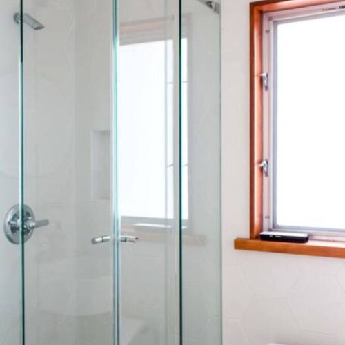 Second bathroom with shower