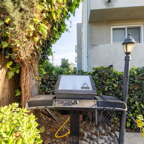 Shared BBQ on downstairs patio