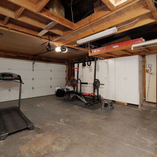 Gym in garage