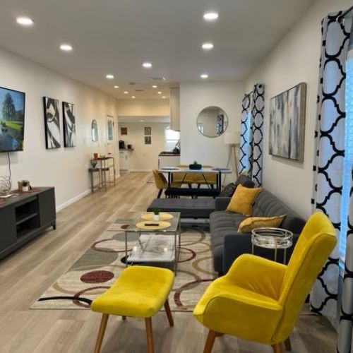 Fun and modern touches throughout the homen