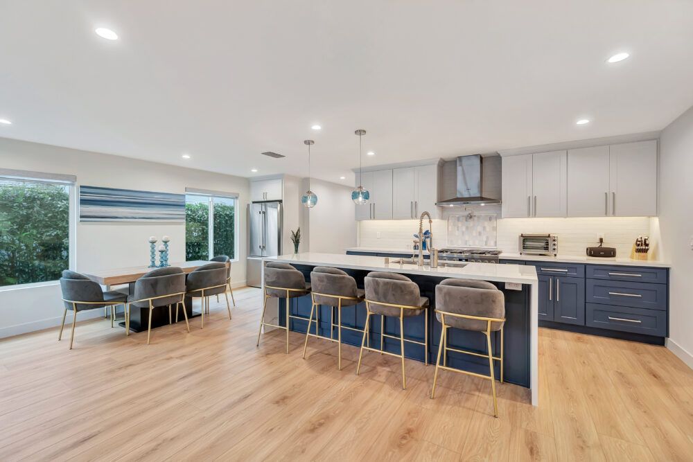 Kitchen + Dining area