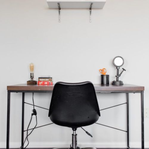 Work/creative space. Games provided when you need some fun :)