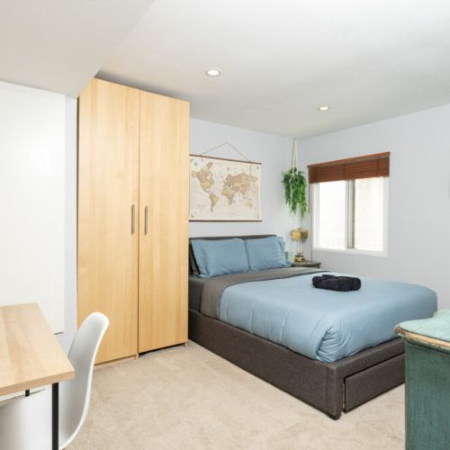 Second bedroom on the first floor