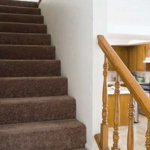 Take the stairs to all three bedrooms!