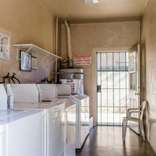 Washers and dryers. We provide laundry detergent in our home. :)