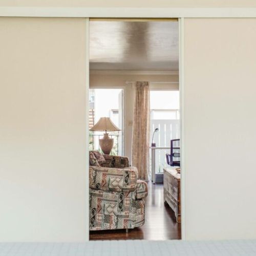 Sliding doors to create an open or private space!