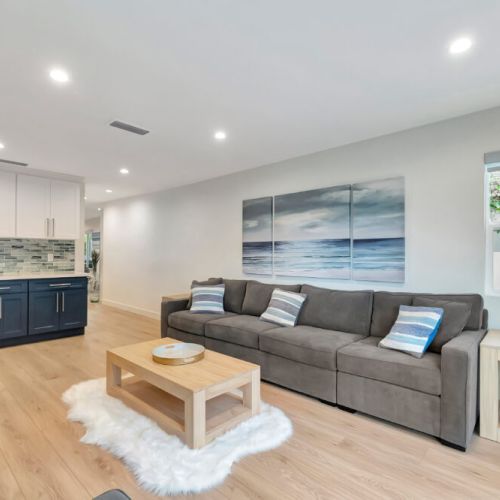 Homey family room
