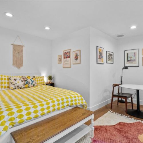 Fully private studio