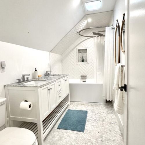 Private upstairs bathroom