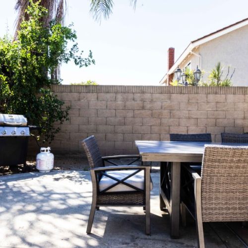 Great place to grill and dine outside!